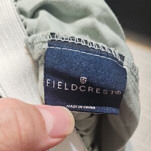 King Size Fieldcrest Sage Green Bedding